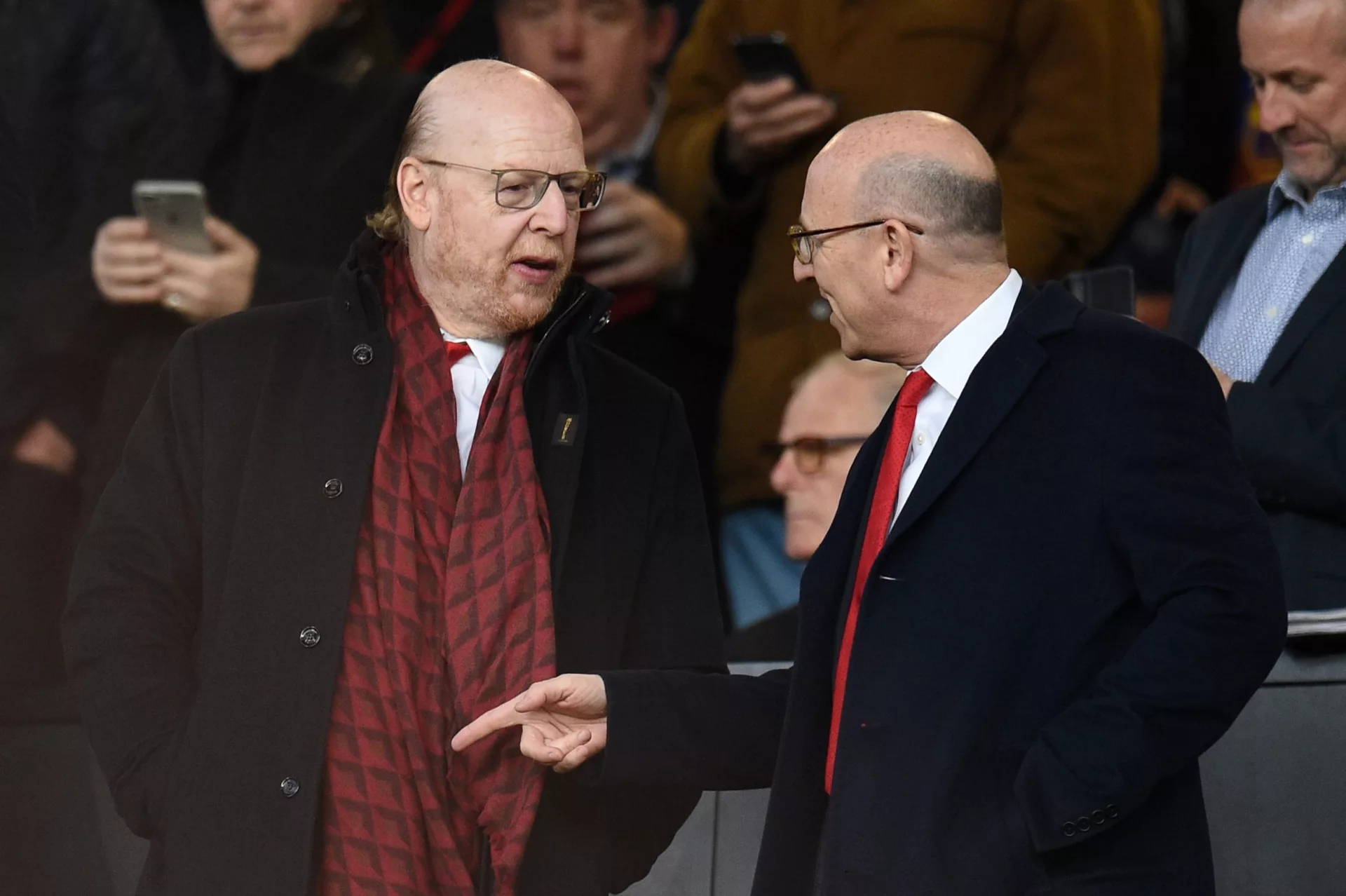 Glazer Family at a Manchester United game