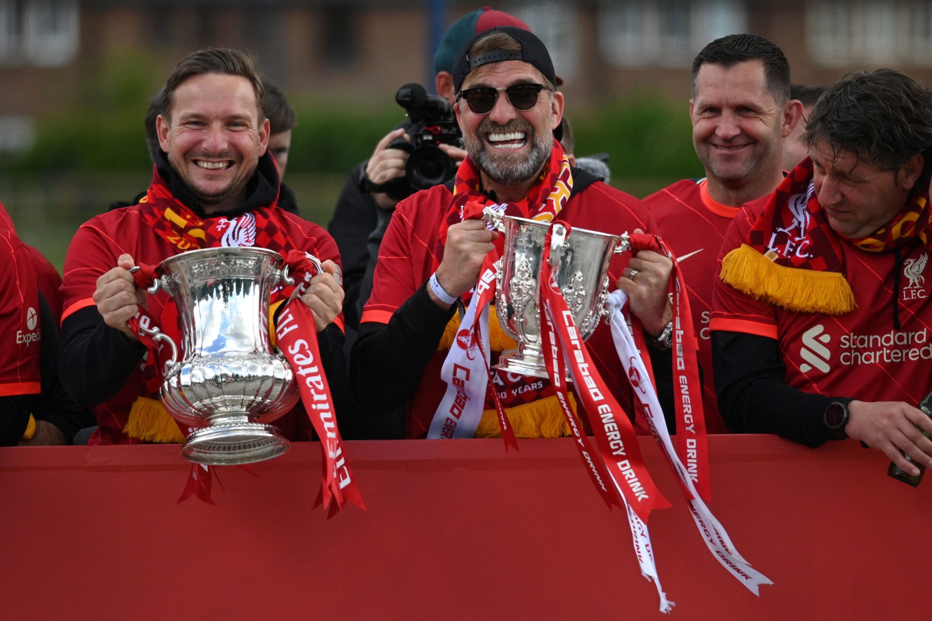 Jürgen Klopp's Liverpool Reign FA Cup and Carabao Cup parade