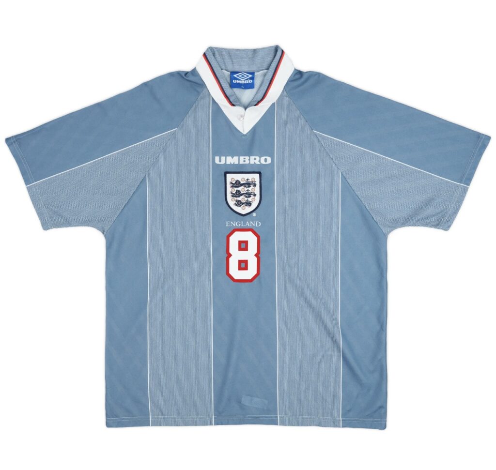 Top 10 Best EUROS Kits Of All Time - England 1996