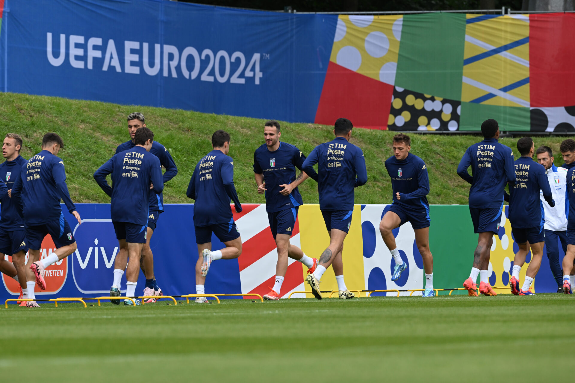 italy training session and press conference uefa euro 2024