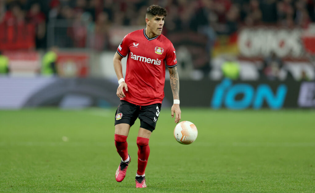 bayer 04 leverkusen v royale union saint gilloise quarterfinal first leg uefa europa league