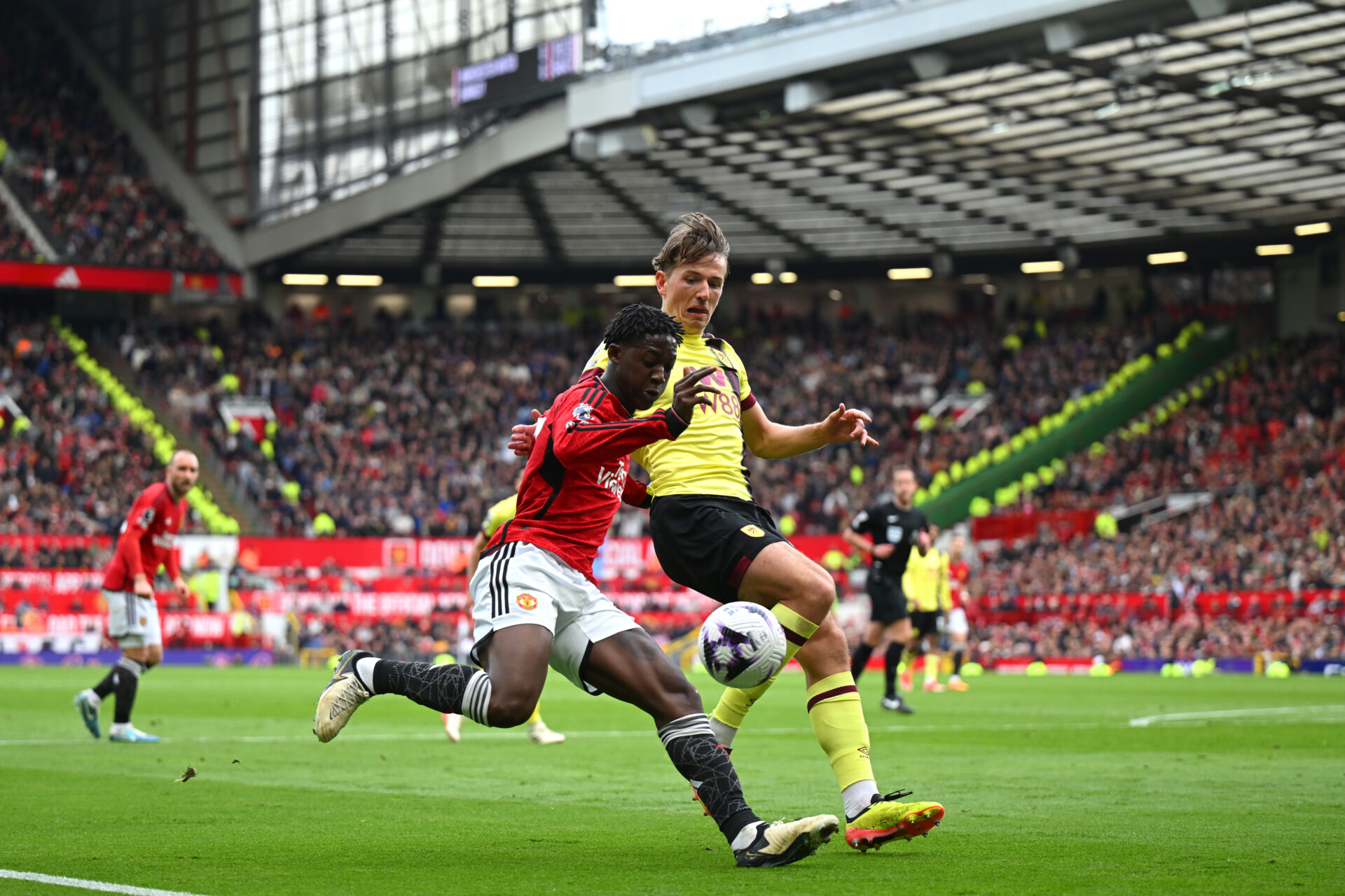 manchester united v burnley fc premier league 1