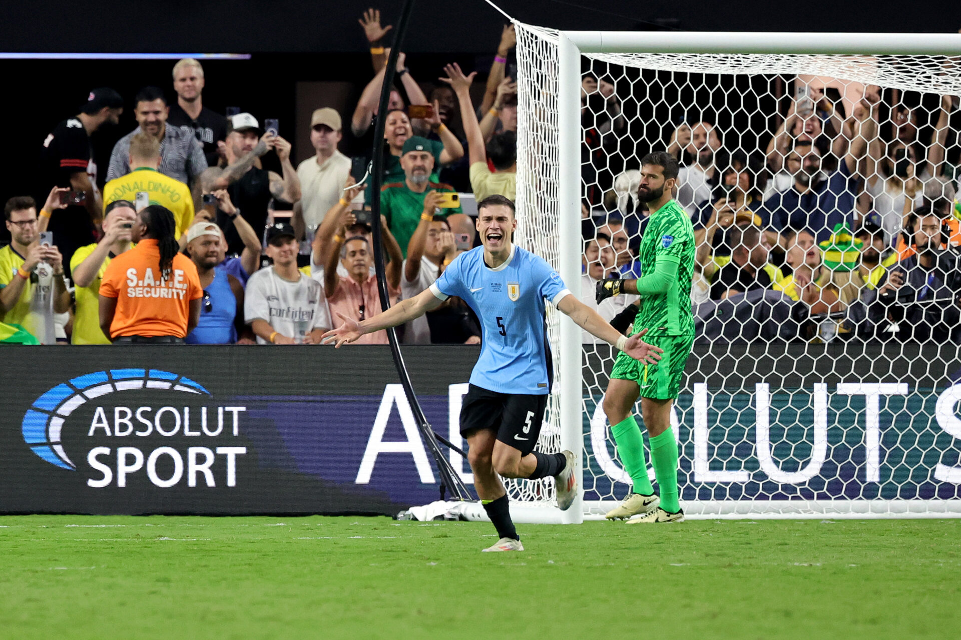 uruguay v brazil conmebol copa america usa 2024