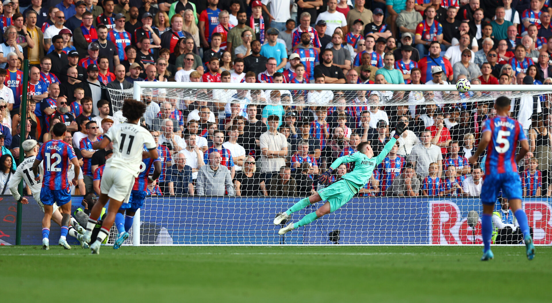 crystal palace fc v manchester united fc premier league