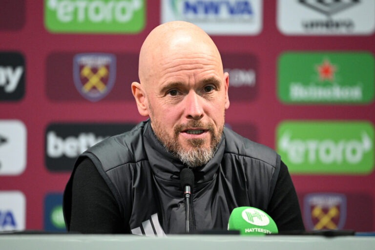 Former Manchester United manager Erik ten Hag