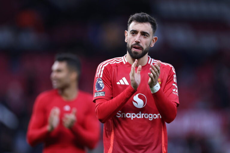 Man United vs Nottingham Forest Bruno Fernandes