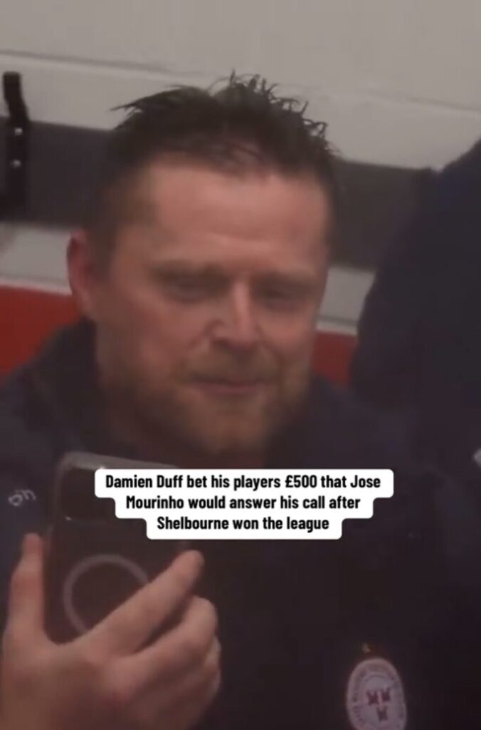 Damien Duff Jose Mourinho Phone Call