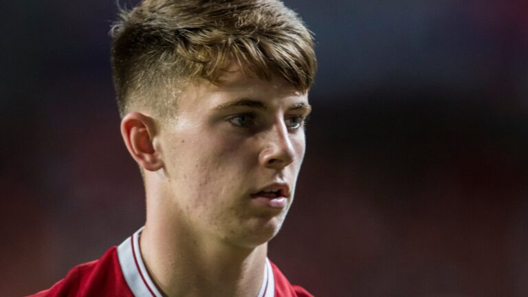 Ben Woodburn on preseason tour in 2017/18