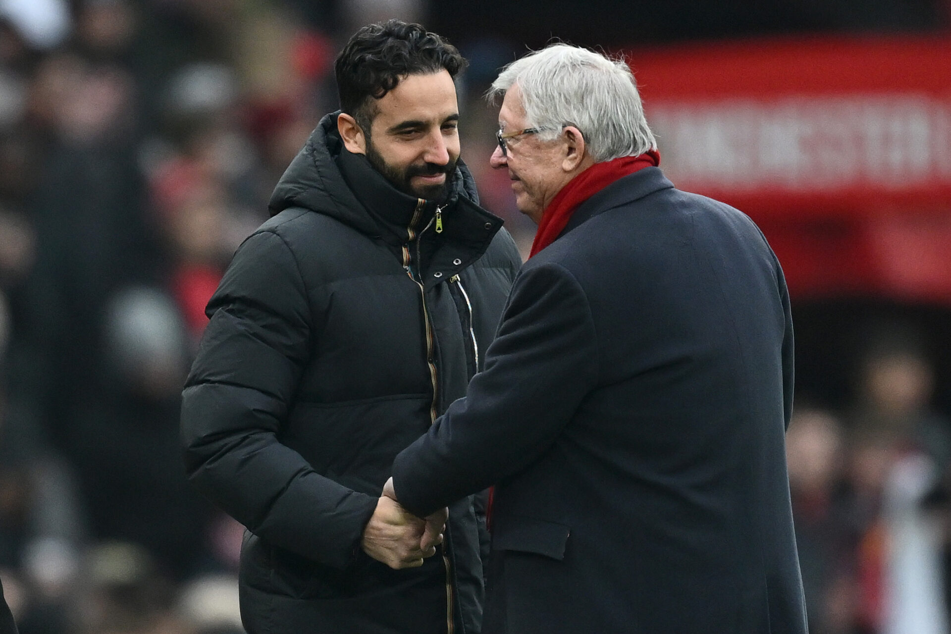 Ruben Amorim and Sir Alex Ferguson