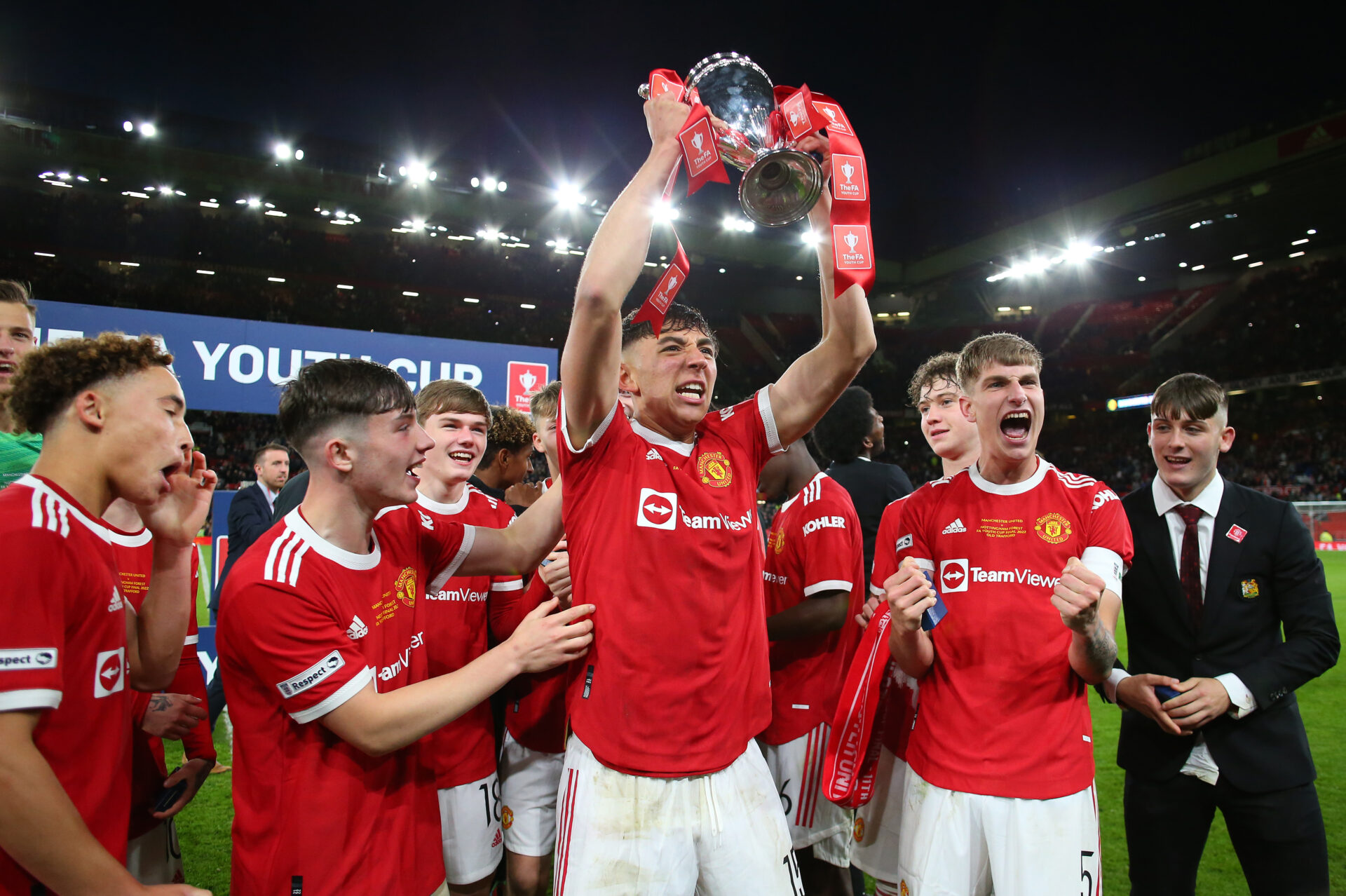 manchester united v nottingham forest fa youth cup final 1