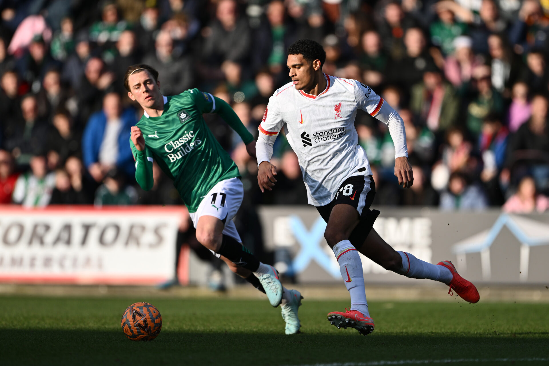 Liverpool's Quansah up against Plymouth