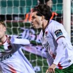 Shelbourne 1-1 Cork City: Keating Celebrating